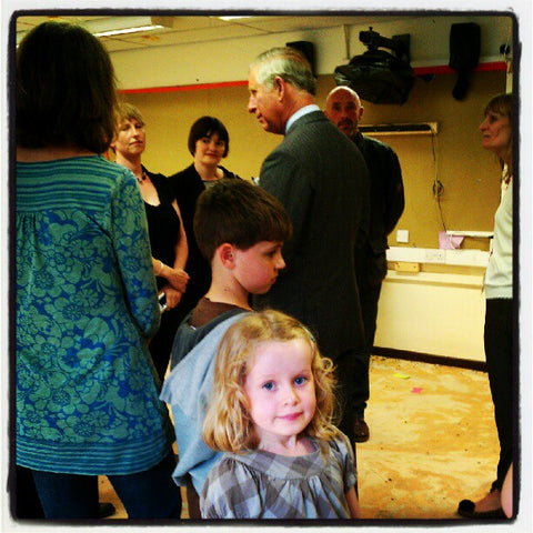 Prince Charles visit to Central Street School