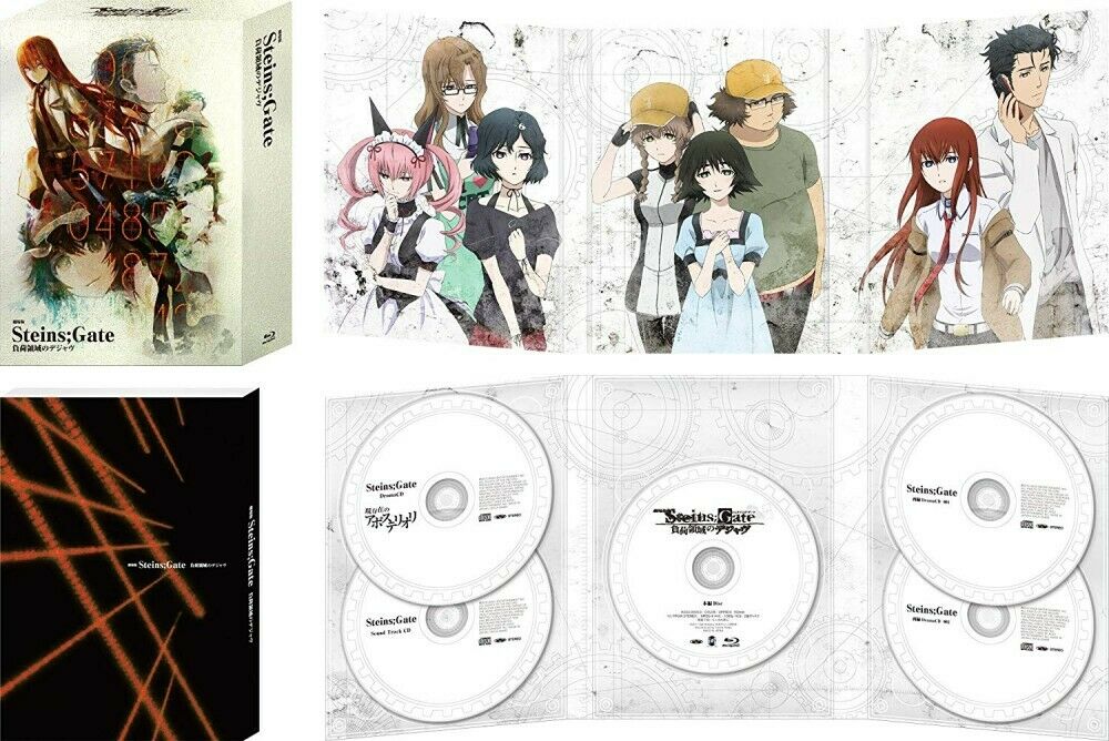 Steins Gate Movie Fuka Ryouiki No Deja Vu Limited Edition Blu Ray Ost Aki From Japan
