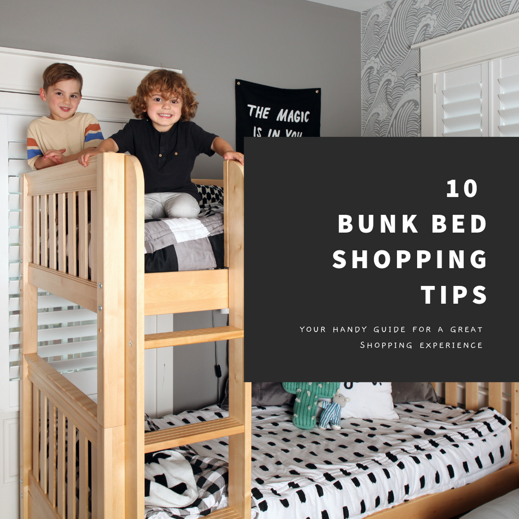 Bunk Bed Shopping Tips