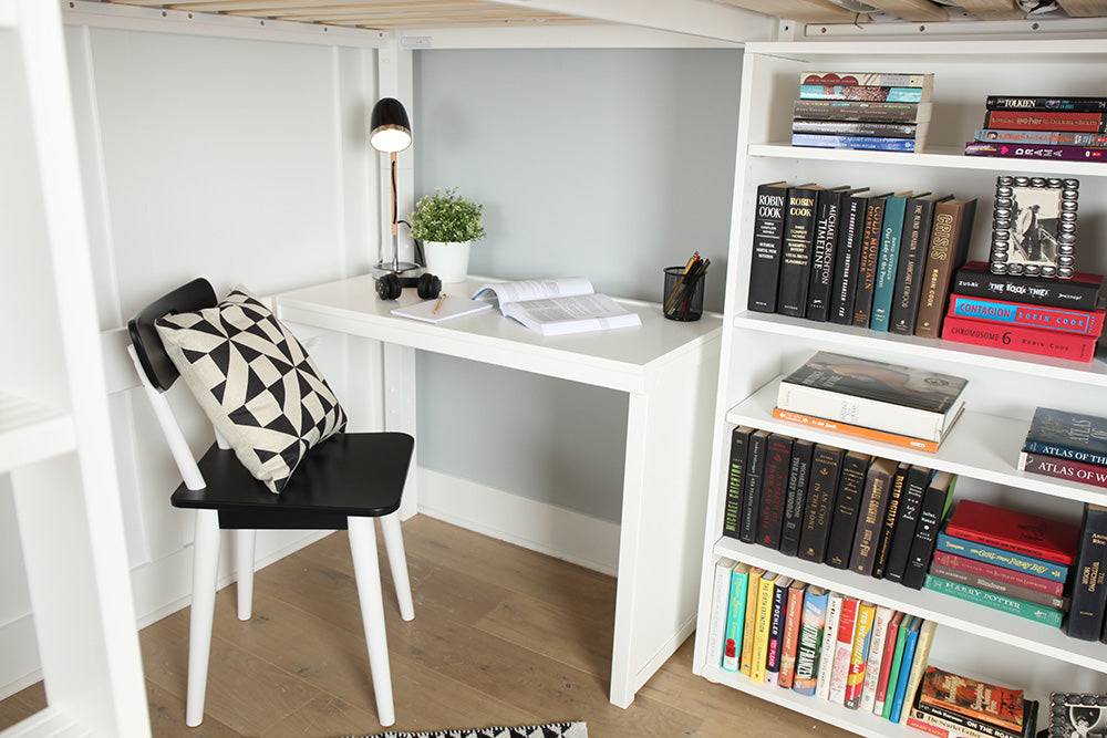 corner desk for loft bed