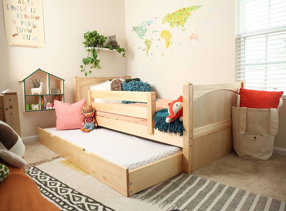 kids trundle bed