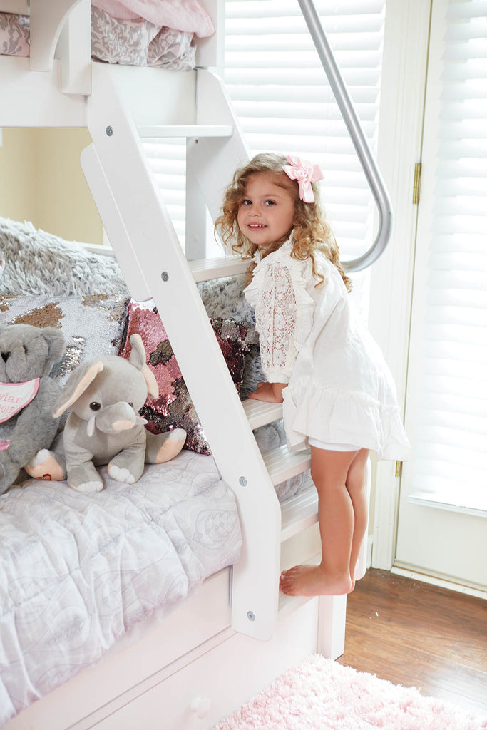 ladder for girls bunk bed with slide