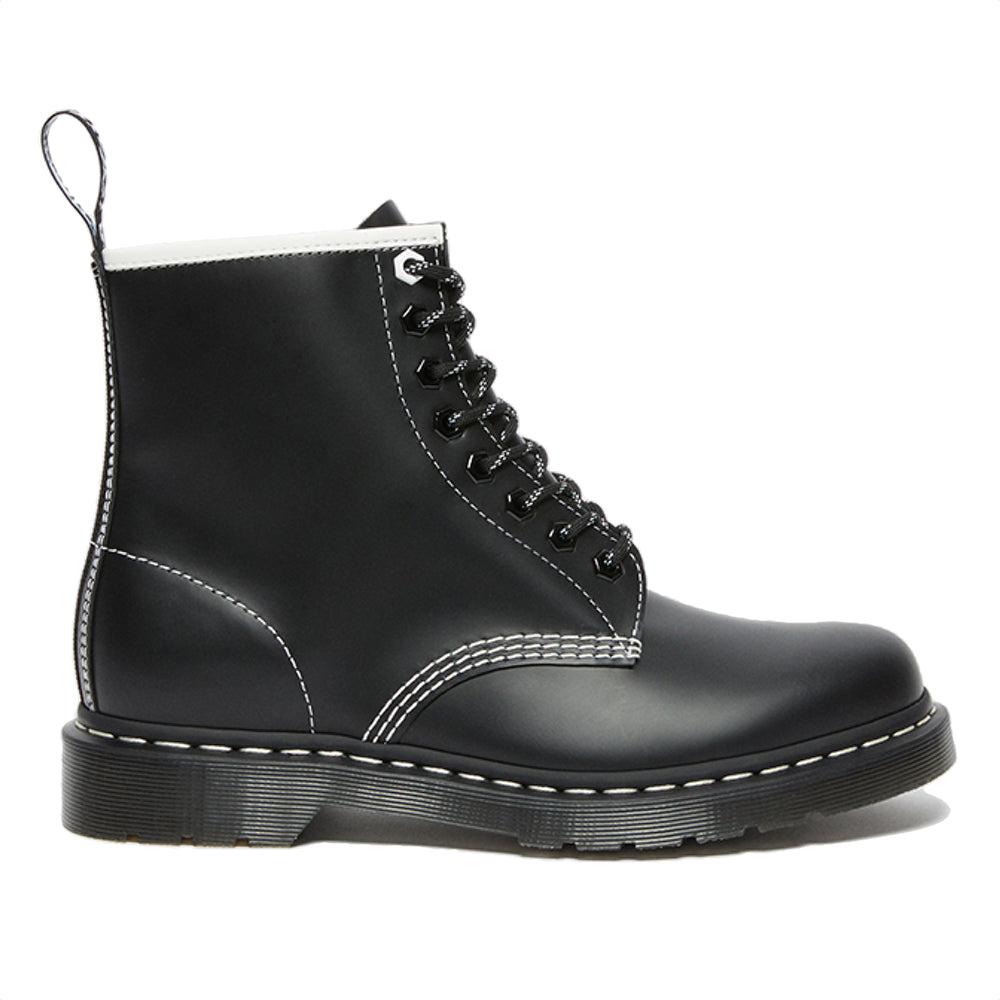 black smooth doc martens