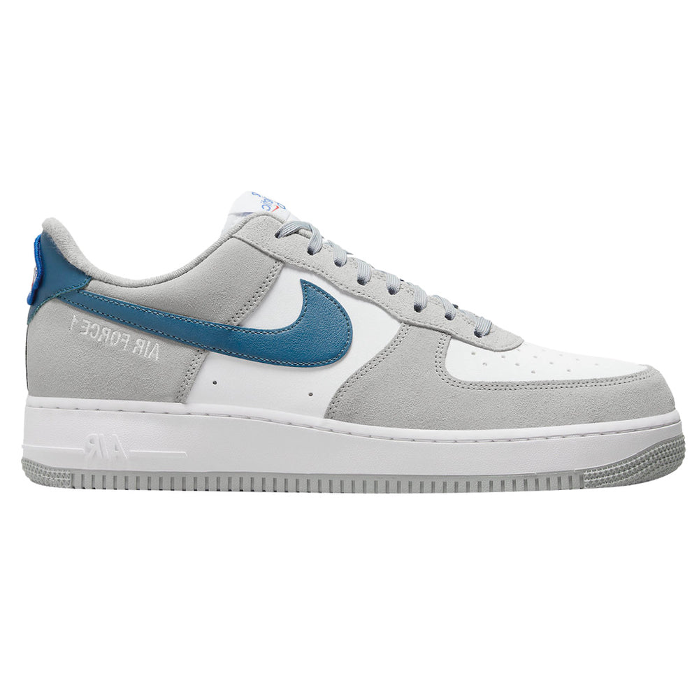 Nike Air Force 1 07 LV8 Athletic Club Smoke Gray Blue White DH7568-001  Men's NEW