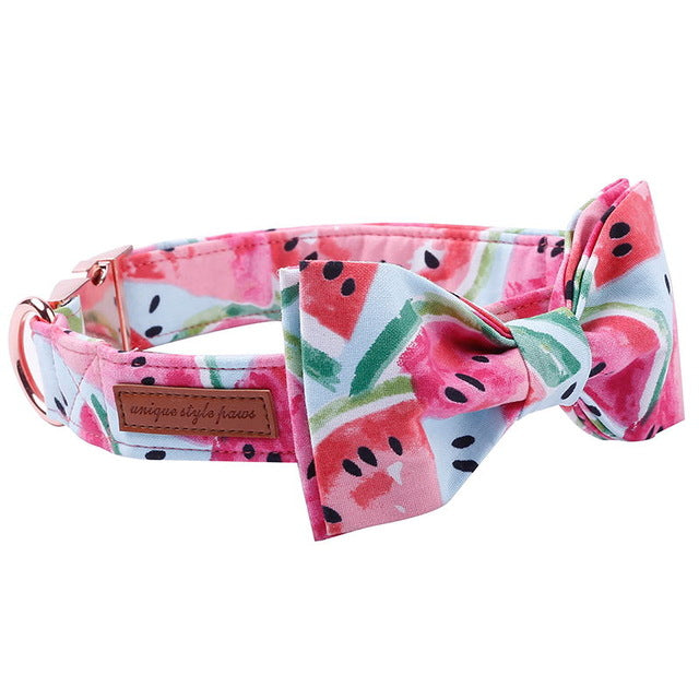 watermelon dog harness