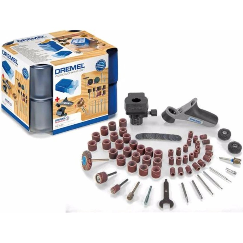 80PCS DREMEL WOODWORKING || طقم راسيات درمل