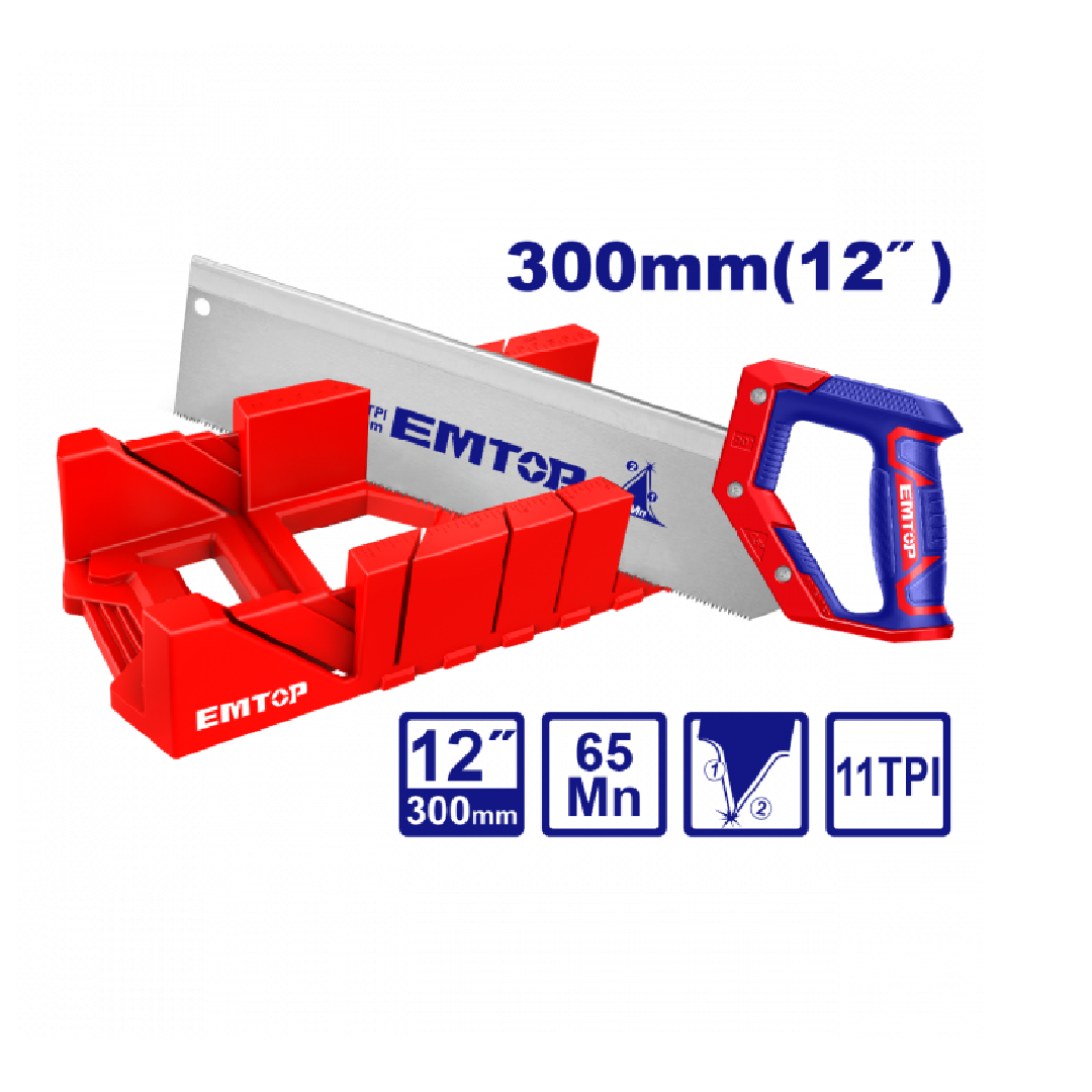 MITRE BOX & BACK SAW SET