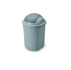 Waste Basket, 4L, Gray.