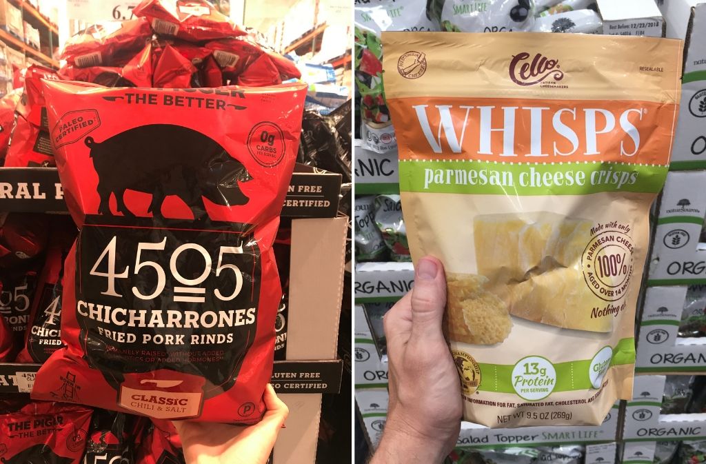 keto foods at costco 4505 chicharrones beside cello whisps