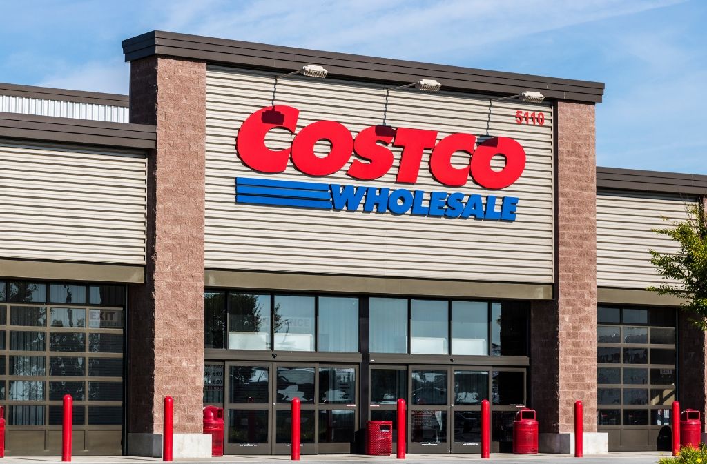 exterior of costco wholesale