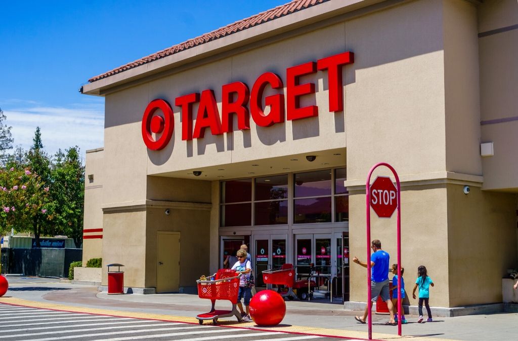 exterior of target