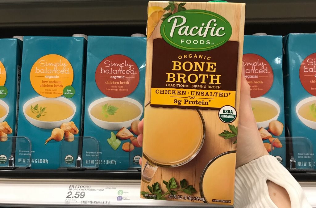 box of pacific foods bone broth