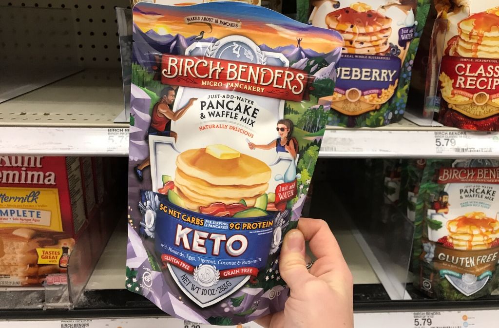 bag of birch benders keto pancake mix