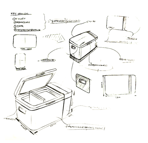 Manuscript drawing