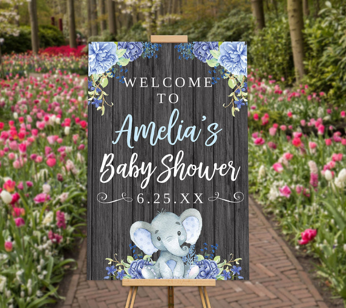 Baby Shower Welcome Poster