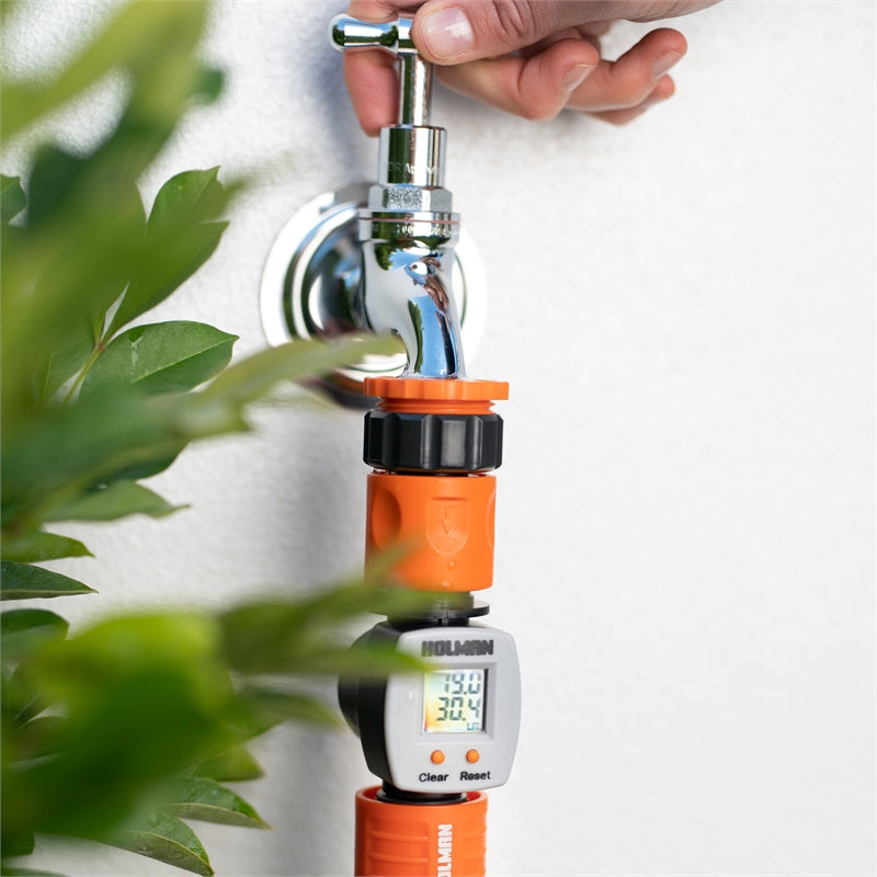 Holman Flow Meter Counter Measure the accumulated water usage within a period 