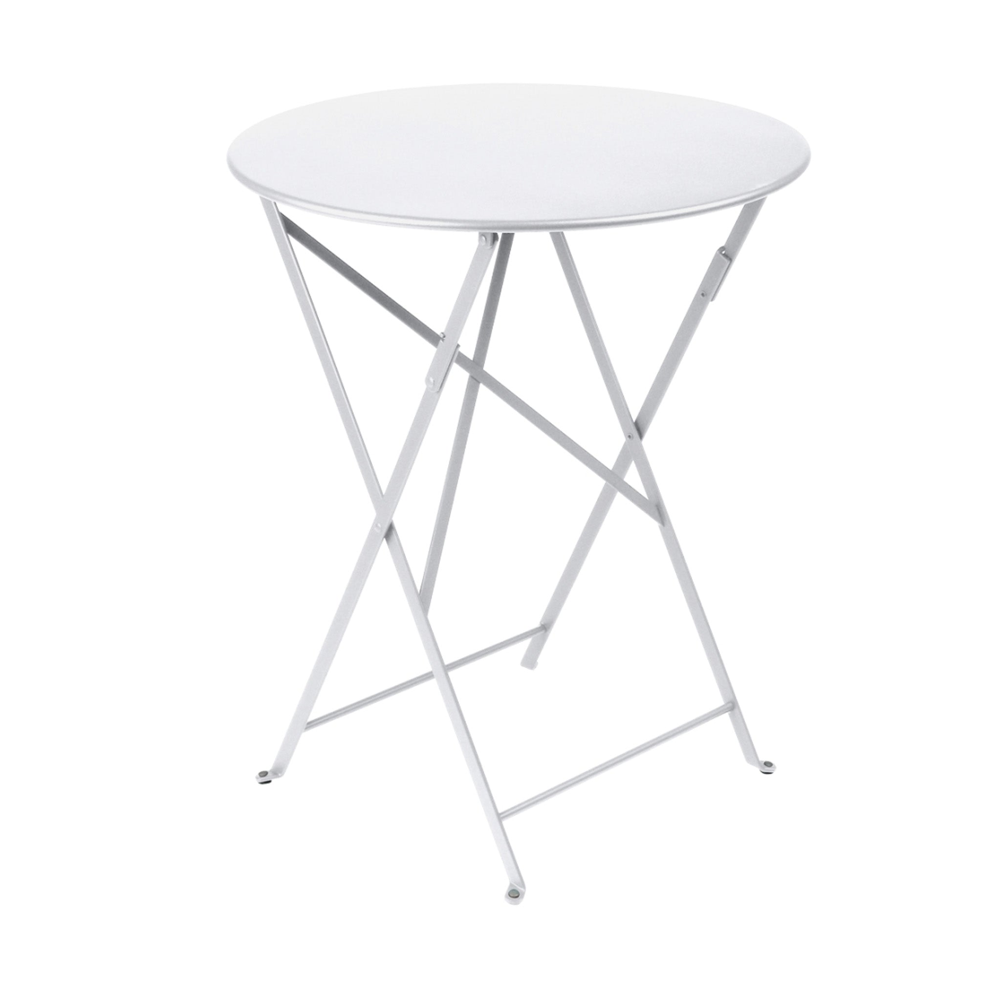 Clearance Bistro Round Folding Table / ø60cm / White by Fermob