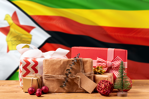 Zimbabwe Christmas presents and flag | Christmas songs and carols