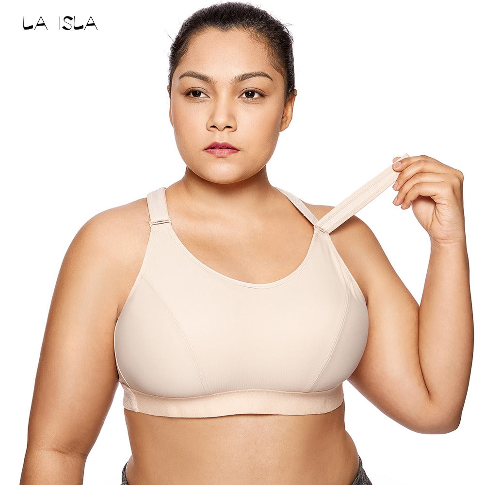 high impact plus size sports bra