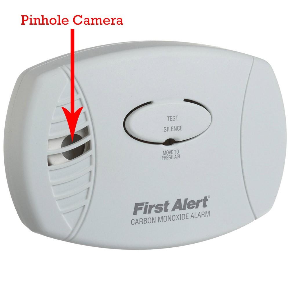 first alert carbon monoxide hidden camera