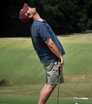Frustrated golfer - best golf blog 