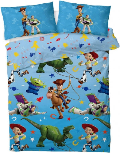 Official Disney Toy Story 4 Lasso Reversible Double Duvet Cover