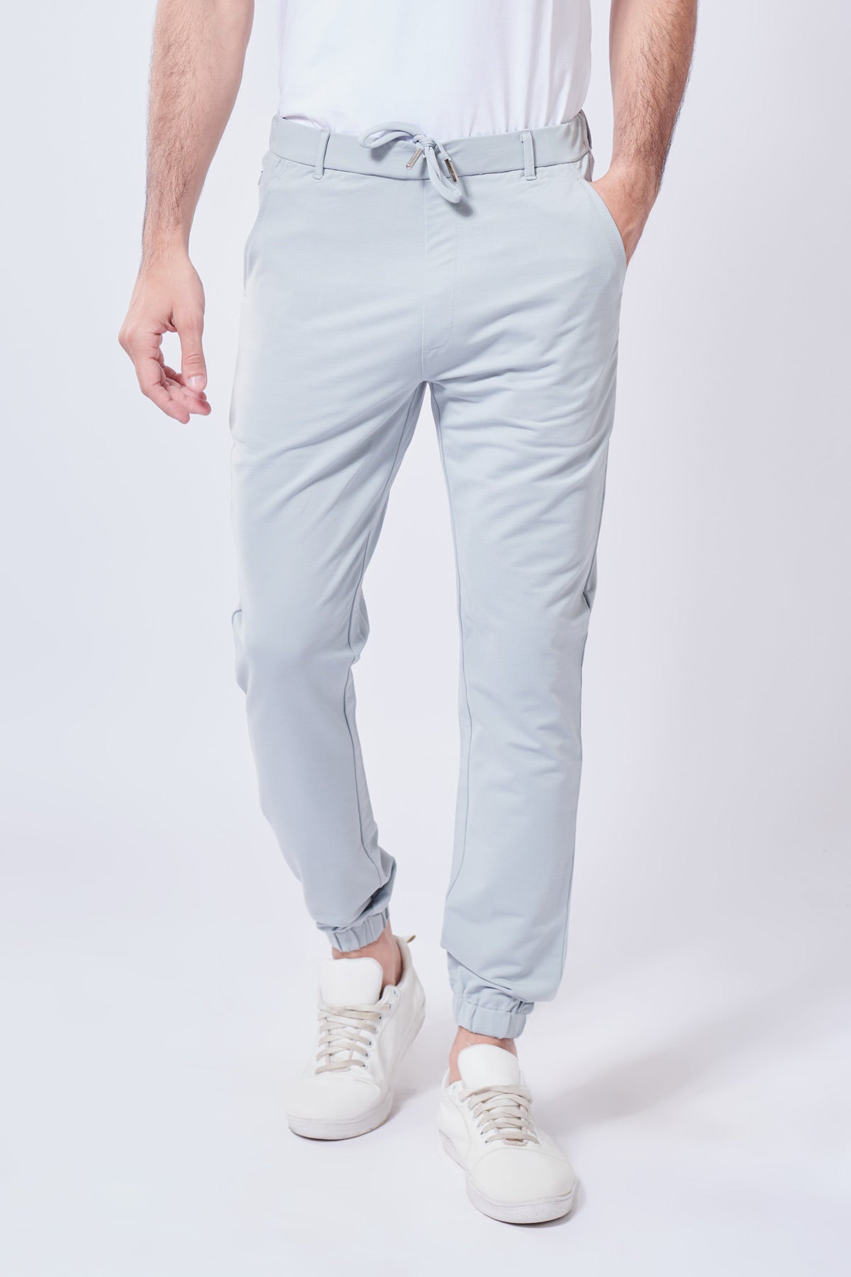 Easy Heather Grey Pant