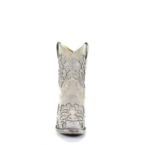 sparkly white cowgirl boots