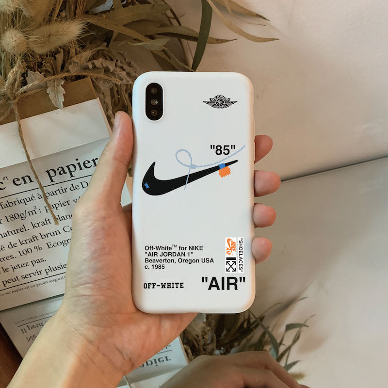 nike x off white iphone case
