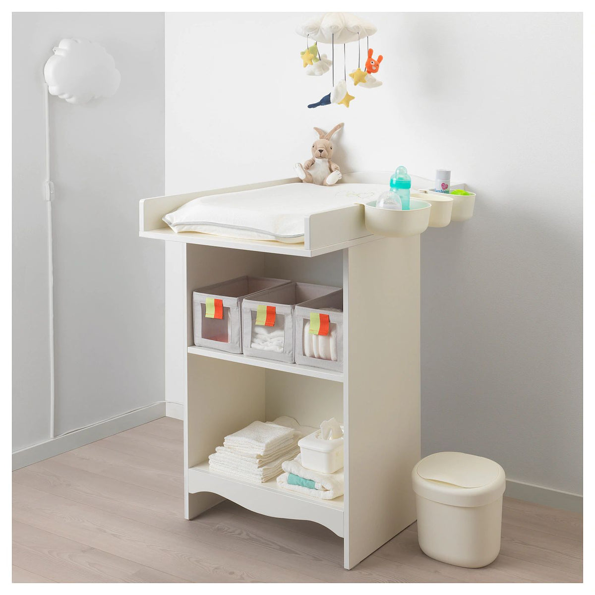 SOLGUL Changing table, white – Forunna