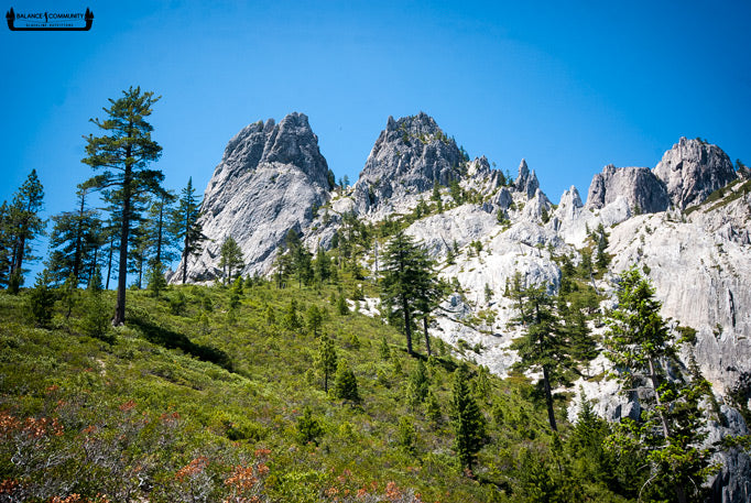 The Shasta Blasta line at Castle Crags - Photo by Jordan Tybon