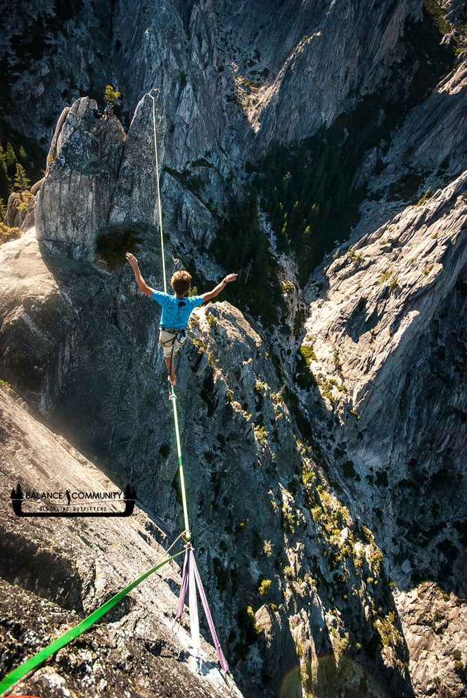 Looking down from Shastizer at Castle Crags - Photo by Jordan Tybon
