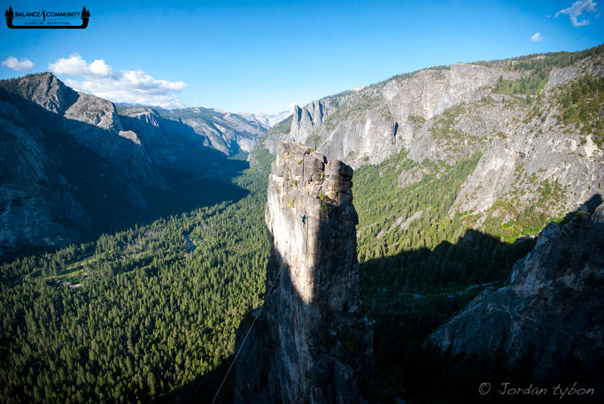 Cruising back on the Cathedral Spires Highline