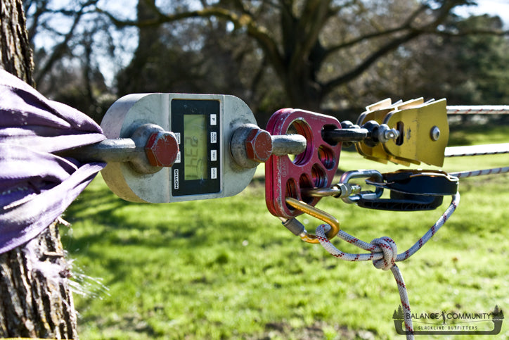 The rigging system for the 1000 footer