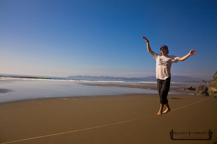 Taking it easy at Stinson Beach on a 400 footer