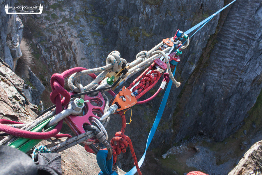 A view of the tensioning systems for Fluid Motion