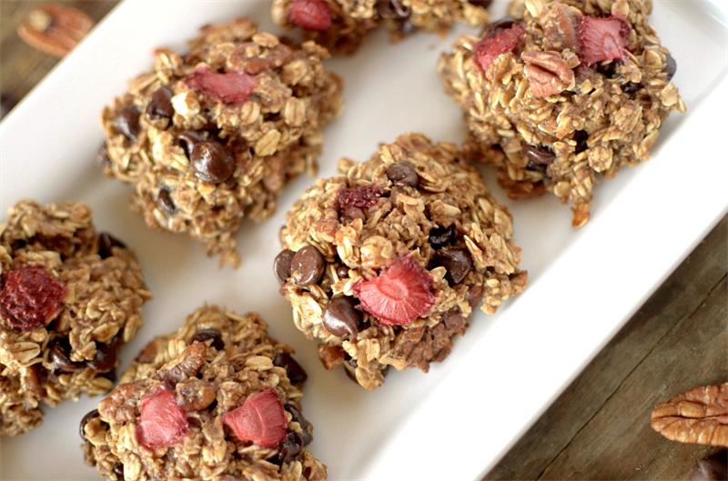 Healthy Banana Cookies 