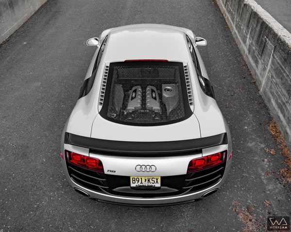 Check out Dave's @werks_am Audi R8 Featuring some of German Rush Products