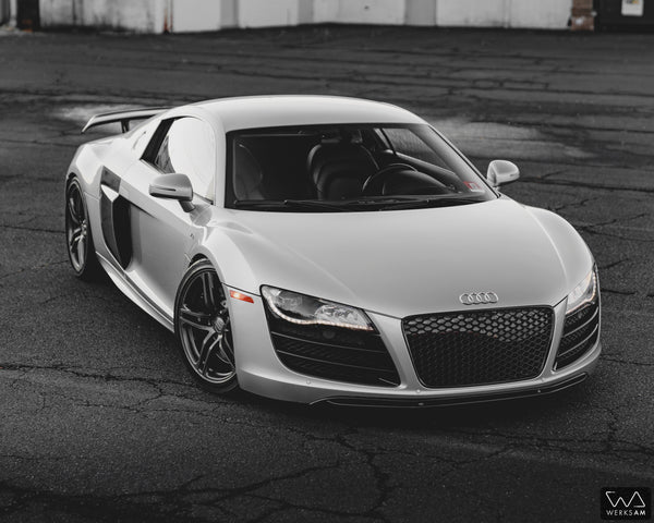 Check out Dave's @werks_am Audi R8 Featuring some of German Rush Products