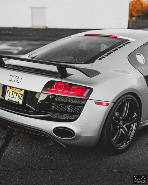Check out Dave's @werks_am Audi R8 Featuring some of German Rush Products