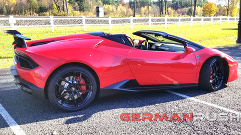 Gary's Lamborghini Huracan with Carbon Fiber Performance Style Rear Spoiler by German Rush