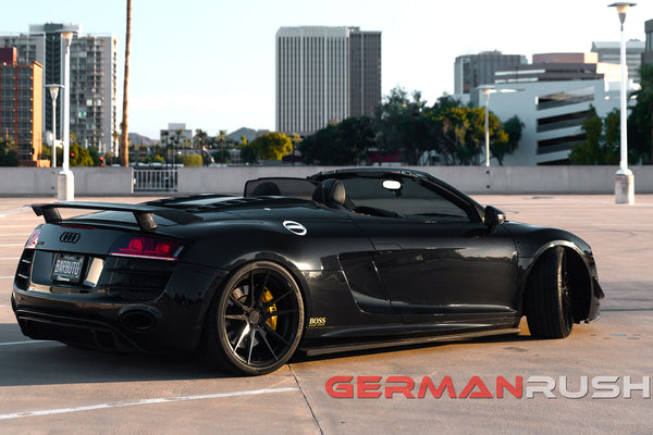 Audi R8 with Carbon Fiber Upgrades from German Rush