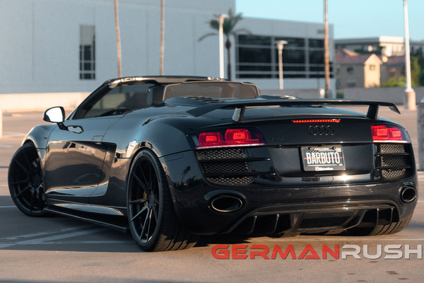 Audi R8 with Carbon Fiber Upgrades from German Rush