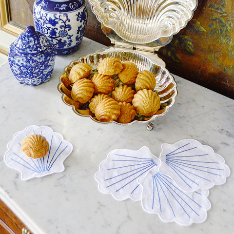 Chefanie Scallop shell orange cinnamon madeleines