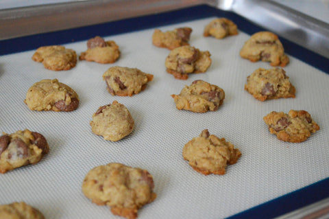 Bite-size Chocolate Chip Cookies with Truffle Salt 