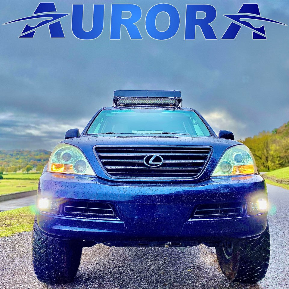 Aurora lexus led fog lights diffusion beam toyota led fog lights