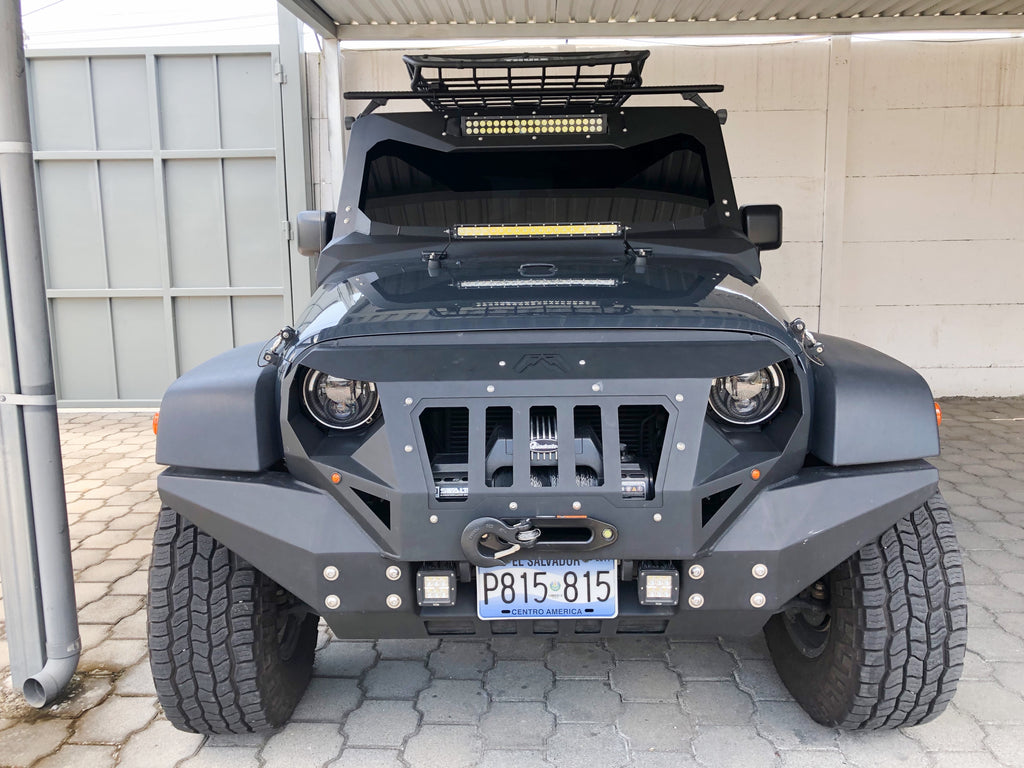 Aurora Jeep wrangler led light bar