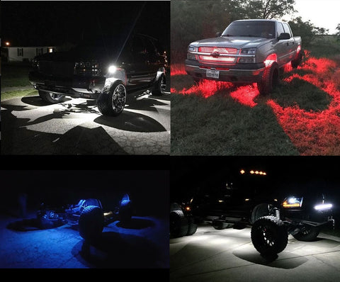 aurora led rock lights