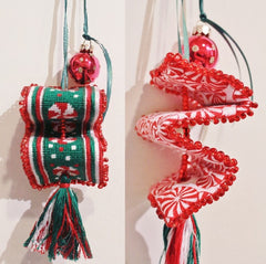 Ribbon Candy Ornament