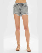 Destroy Fray Hem Shorts-Shorts-Judy Blue-XS-cmglovesyou